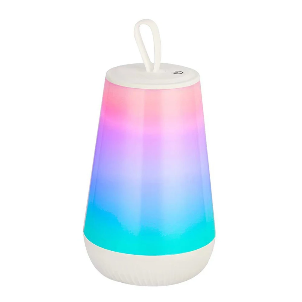

Portable RGB Colorful Sleeping Kids Room Outdoor Camping USB Rechargeable Touch Control Dimmable For Bedroom LED Night Light