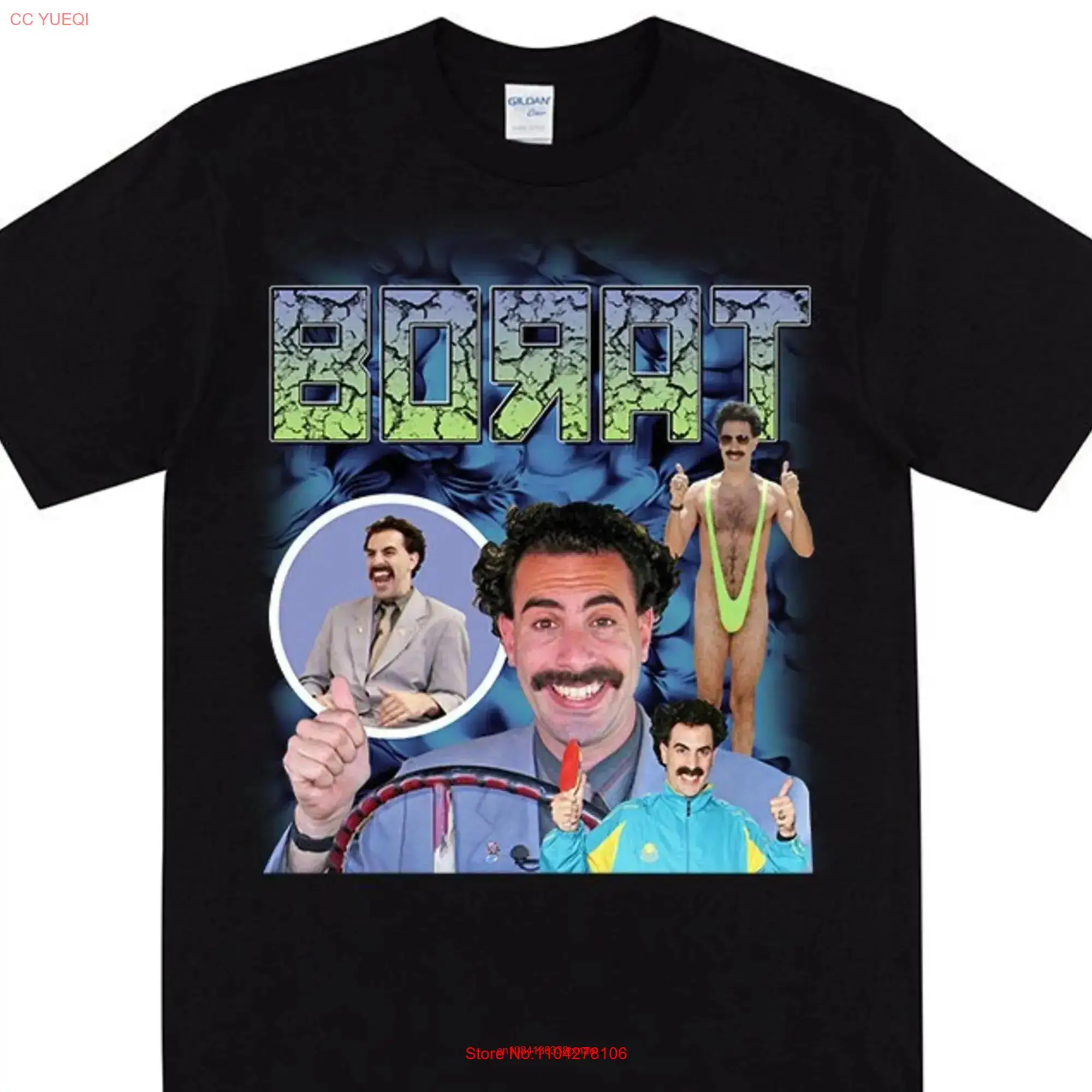 Фото Футболка BORAT Homage, очень красивый женский топ, новинка, манкини на день рождения, у вас есть вагина, Yekshamesh, идеально подходит для девичника №1
