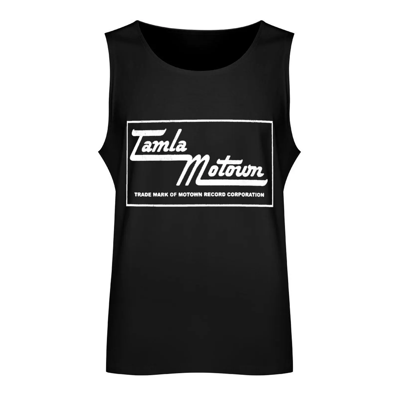 Фото Майка Tamla motown Мужская винтажная, майка без рукавов, спортивная рубашка для фитнеса №2