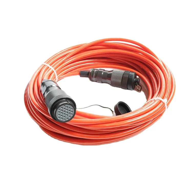 

12 Channels seismic cable, extension cable 100m with NK27 female connector on both end.