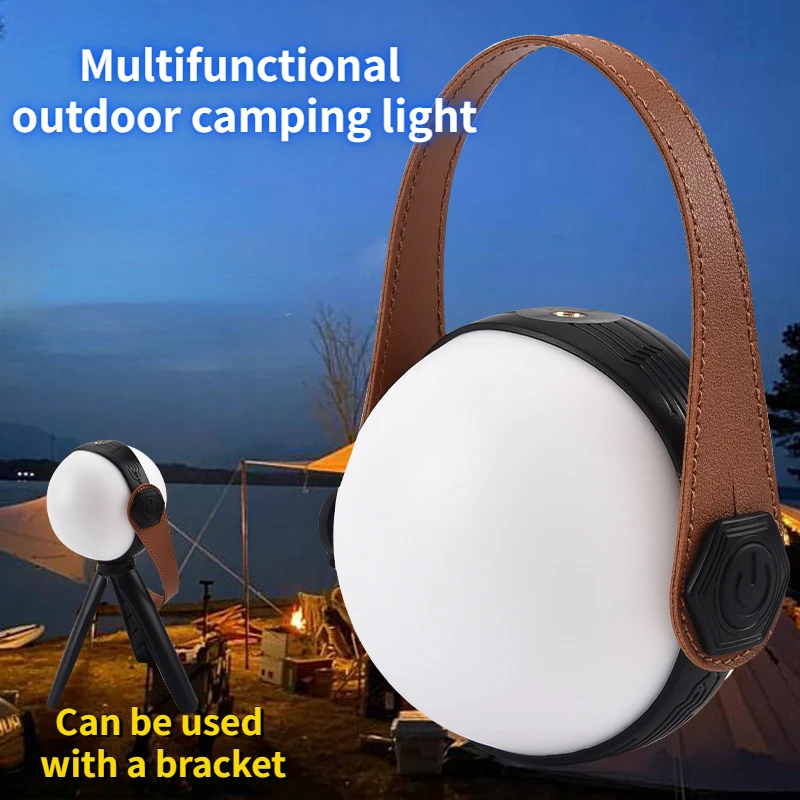 

New Elf Ball Camping Light Outdoor Atmosphere Camping Tent Light Fast Charging LED Ball Bubble SOS Rescue Light