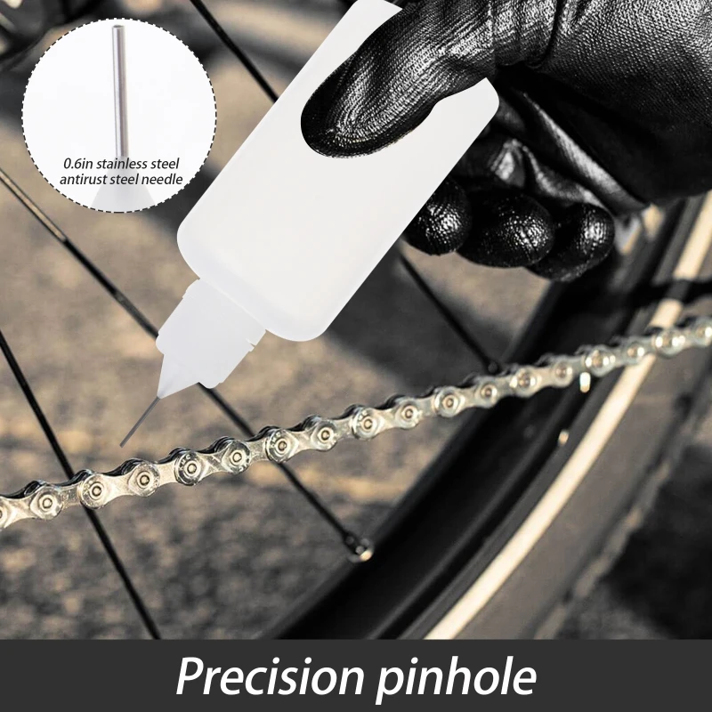 

Прецизионная масляная бутылка с длинным наконечником из нержавеющей стали, простая в использовании для пистолетного масла