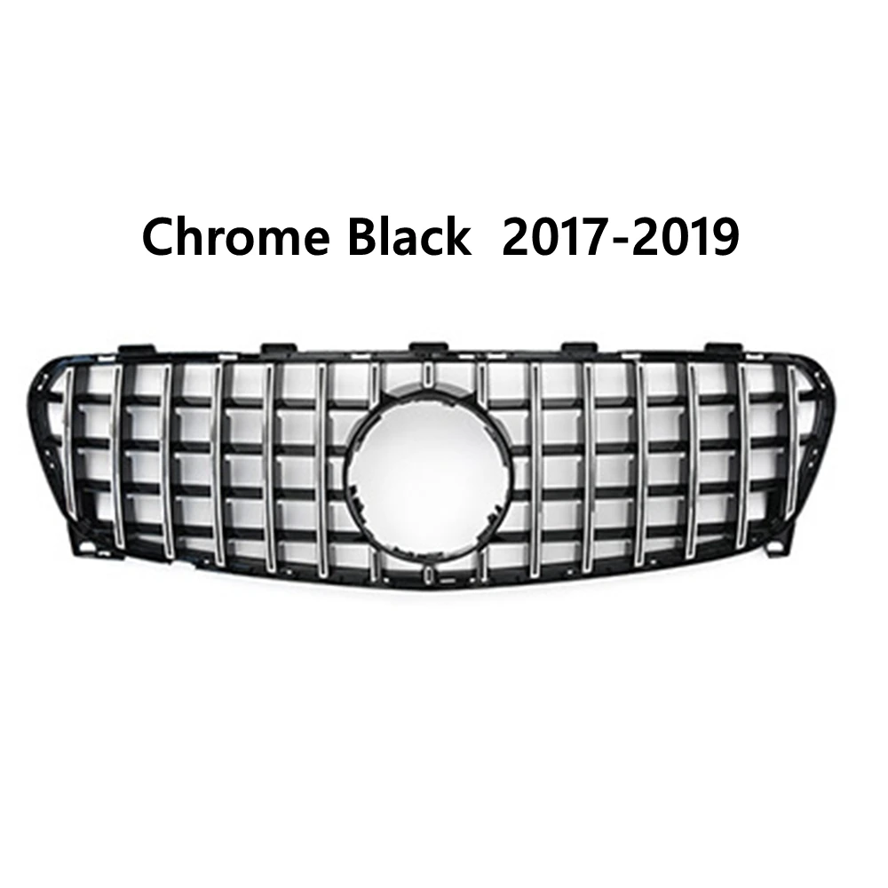 Для Mercedes Benz GLA Class X156 2014 2015 2016 2017 2018 2019 решетки передняя гоночная заготовка бампера