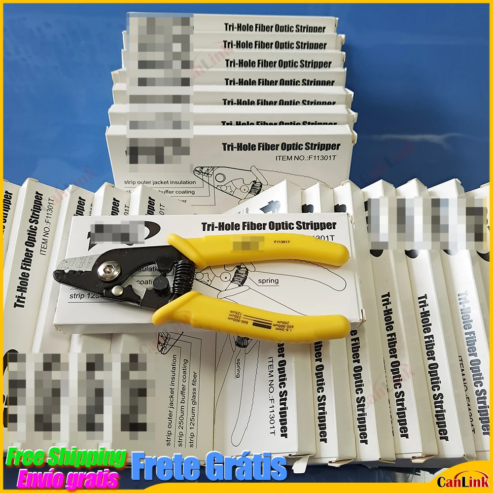 Высококачественные плоскогубцы для зачистки волокон с тремя отверстиями F11301T