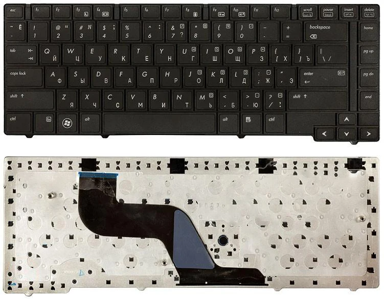 Клавиатура для ноутбука HP Probook 6440b 6445b 6450b 6455b черная|Клавиатуры замены| |