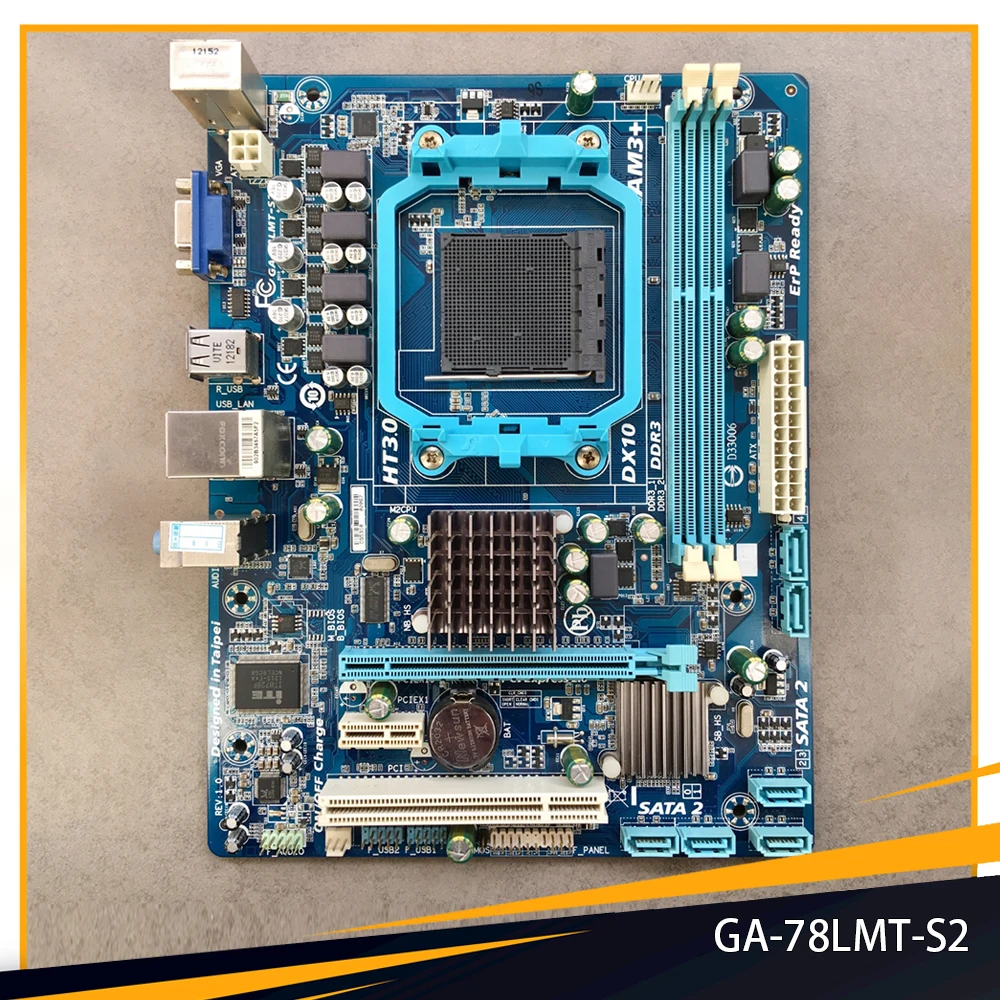 

Настольная материнская плата для Gigabyte GA-78LMT-S2 760G AM3 / AM3 + DDR3 16G Micro ATX PC Высокое качество Быстрая доставка