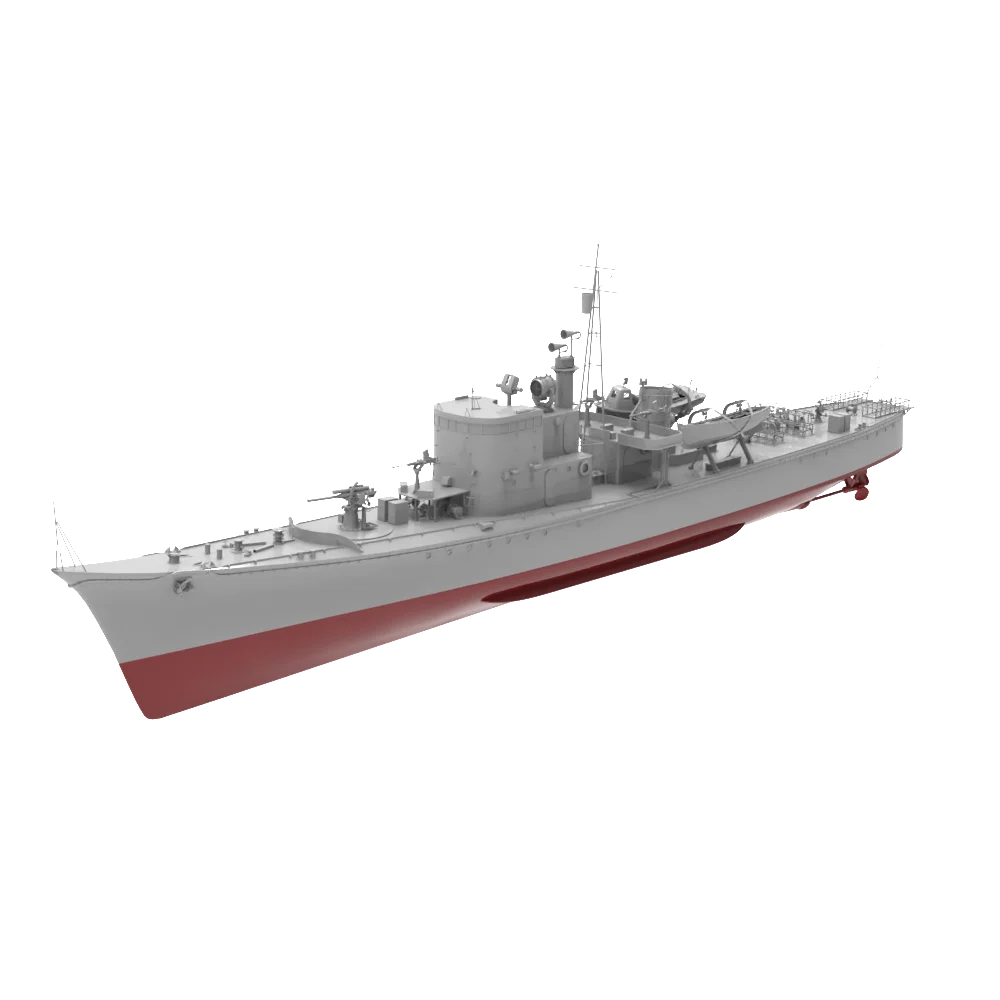 Фото IJN Тип K-8 No.13 Kus БОЛЬШОЙ Модификация RHWS013 1/1250 1/350 1/700 1/200 1/144 Комплект военной модели Waterline №3
