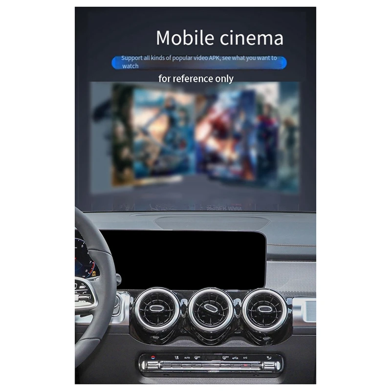 Автомобильный адаптер 4 + 64G беспроводной Android Auto Carplay AI TV Smart Box автомобильная