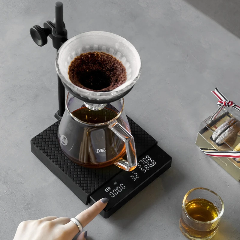 

Электронные весы для кофе, высокоточный умный прибор для взвешивания кофе, для приготовления пива, кухни