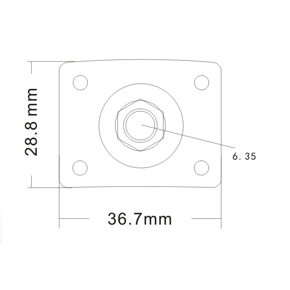 5 шт. разъем для бас-разъема розетка De Plaque разъемы гитары Sortie электровыхода