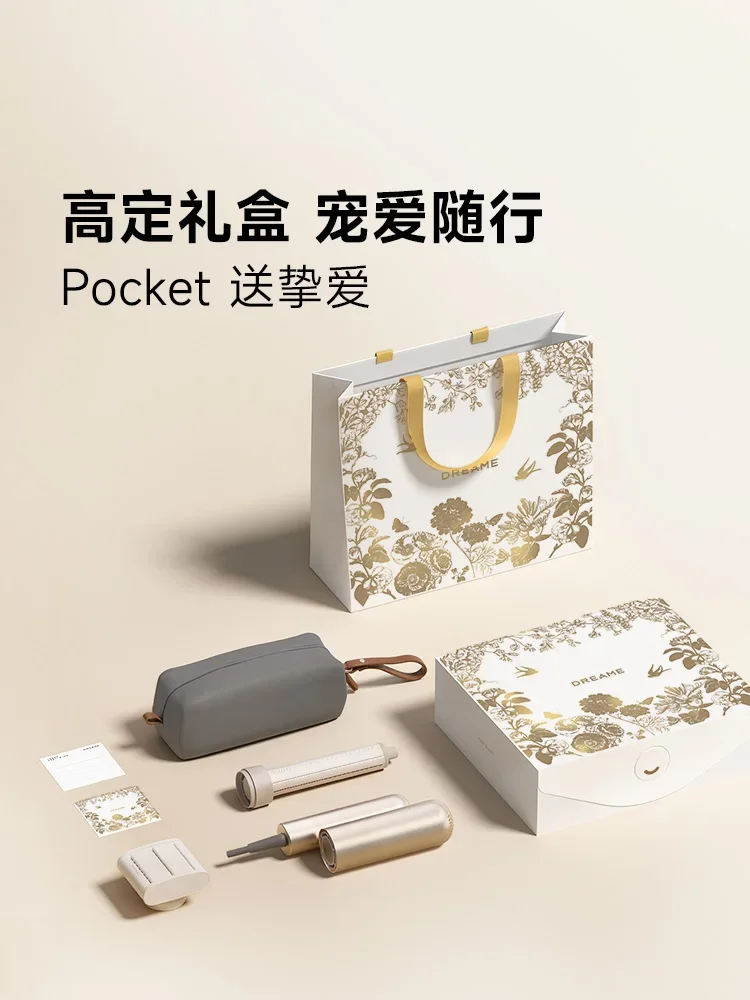 Карманный фен для волос 220 В Zhuimi с высокоскоростной ионной технологией идеальной