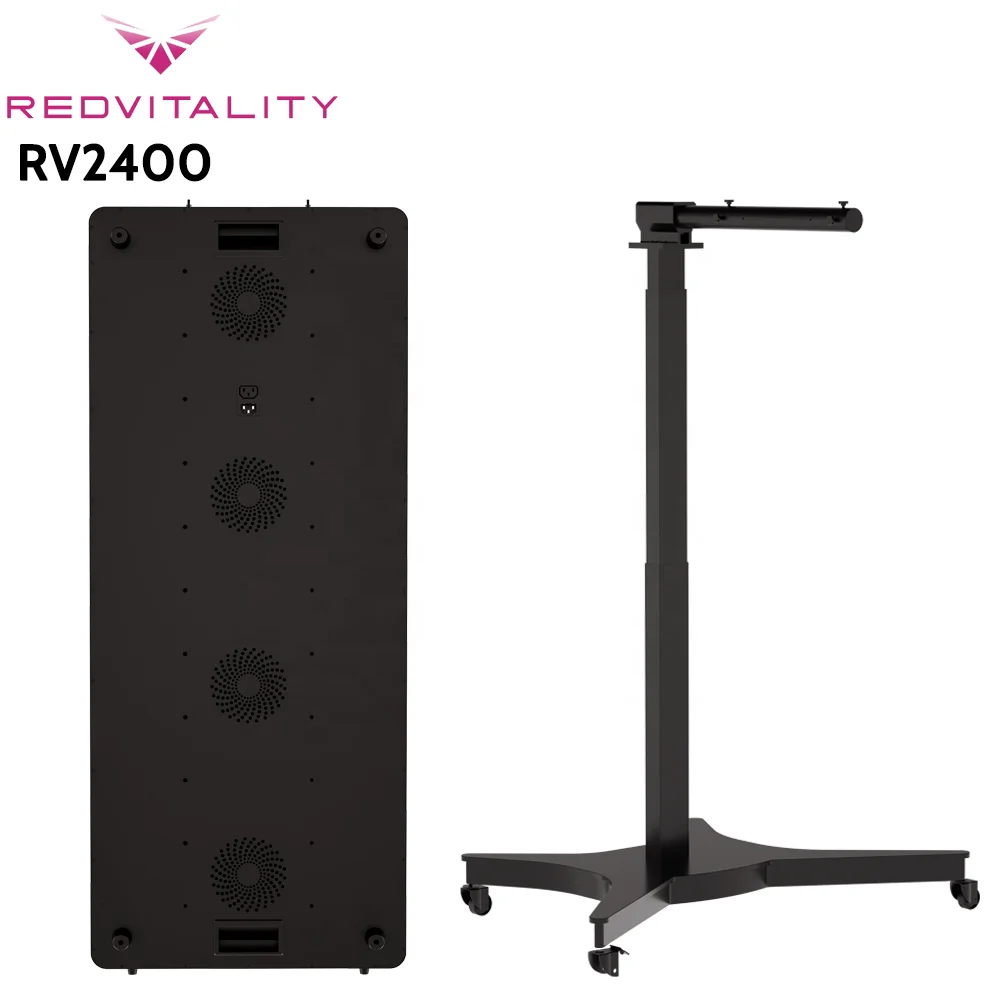 2024 Redvitality RV2400 2400 Вт красная фототерапия панель 15/20 нм 999 таймер 10/минут 0-Гц Частота