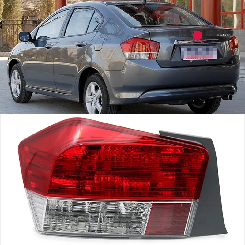 for Honda City rear taillight 2009 2010 2011 2012 2013 2014 City taillight reversing light brake light