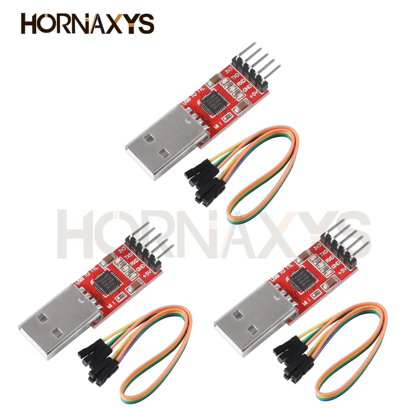 Фото Модуль USB к TTL serial UART STC CP2102, 1/3/5 шт., для скачивания кабеля, PL2303, обновление линии Super Brush №2