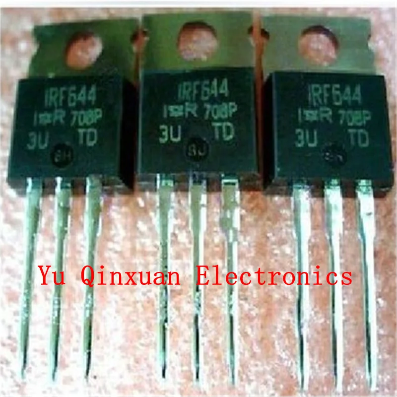 ТРАНЗИСТОР IRF644PBF TO-220-3, MOSFET, N-channel, 14A, 250V, новый оригинальный запас ТРАНЗИСТОР IRF644PBF TO-220-3, MOSFET, N-channel, 14A, 250V, новый оригинальный запас
