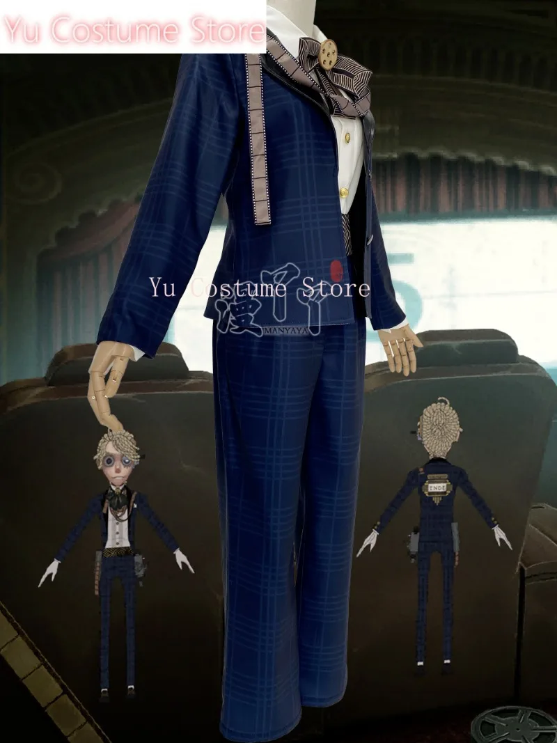 Identity V Luca Balsa Screening Room Женский Косплей Костюм Cos Game Аниме Вечеринка Униформа