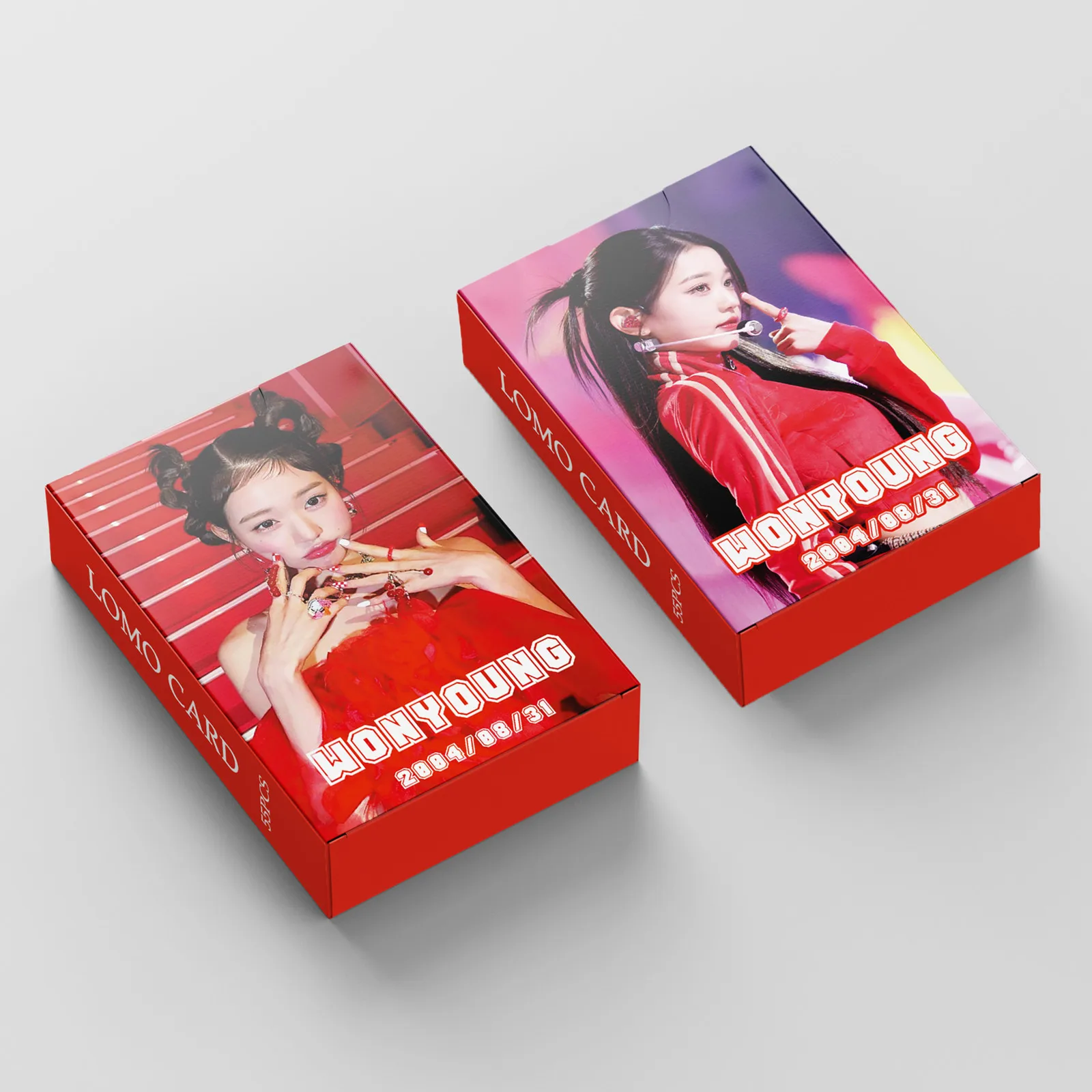 55 шт./компл. Kpop Jang Won Young Lomo карты Single Solo Высокое качество IVE WonYoung фотокарты