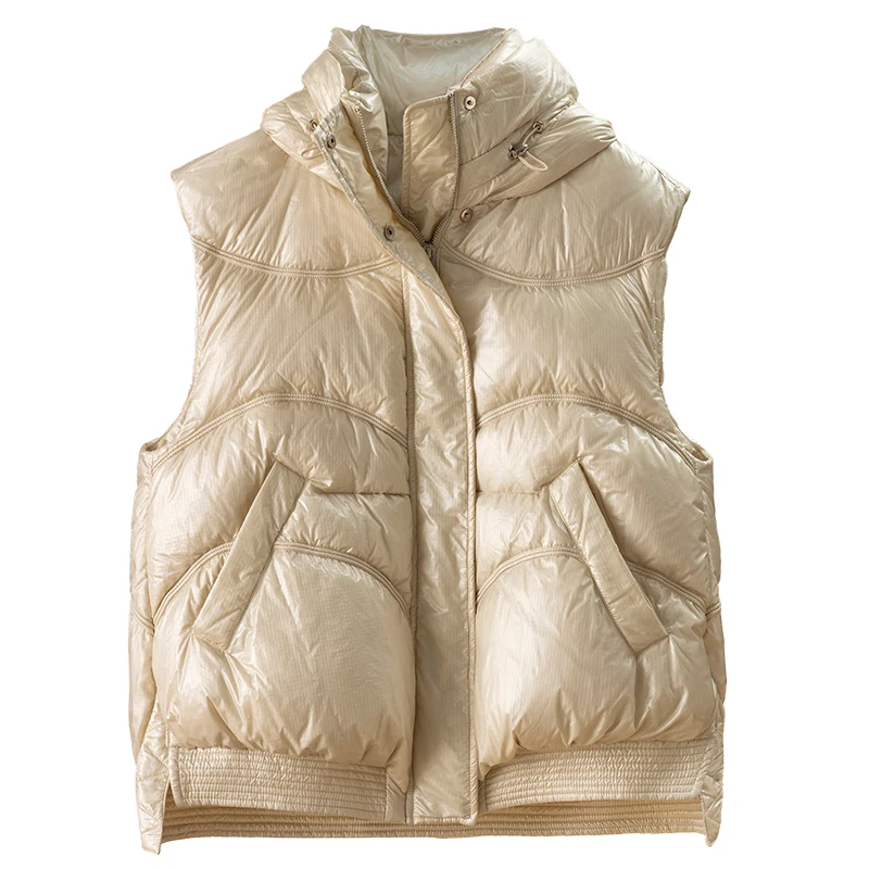 New Casaco Feminino De Inverno Super Quente Hooded 90%  White Duck Down  Casual  Winter Coats Women  Down Jacket Women