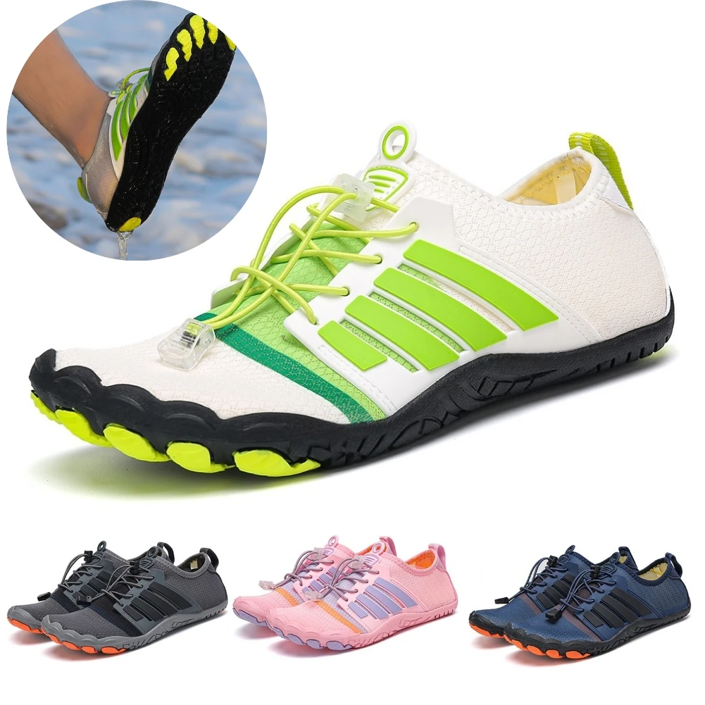 

Water Shoes for Women Men Barefoot Shoes Quick Drying Diving Sneakers Non Slip Rubber Breathable Unisex for Outdoor River Sea