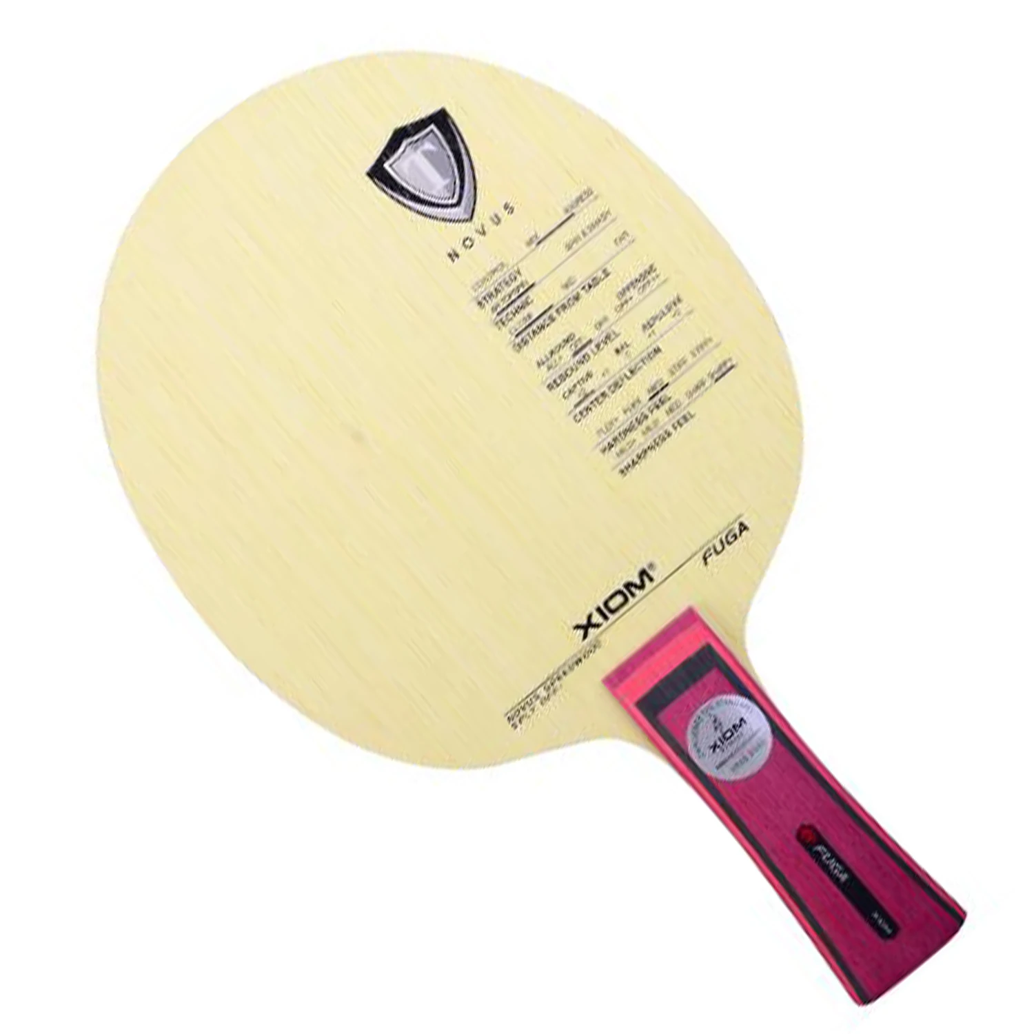 Official XIOM FUGA table tennis blade racquet sports table tennis rackets indoor sports blade