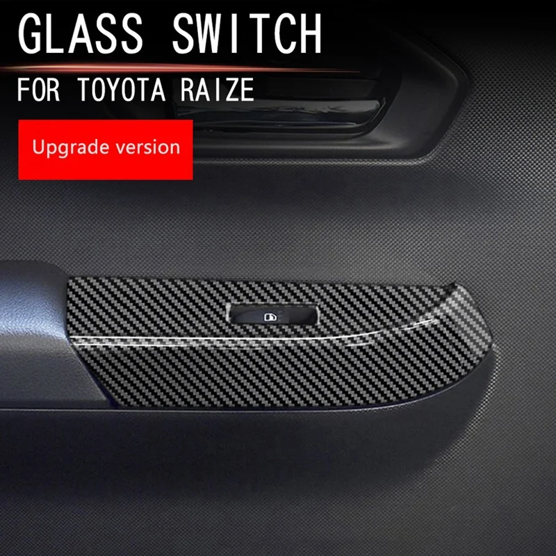 

Панель для автомобильного стекла, кнопки подъема, крышка переключателя, отделка двери, панель подлокотника для Toyota Raize 2021 2022