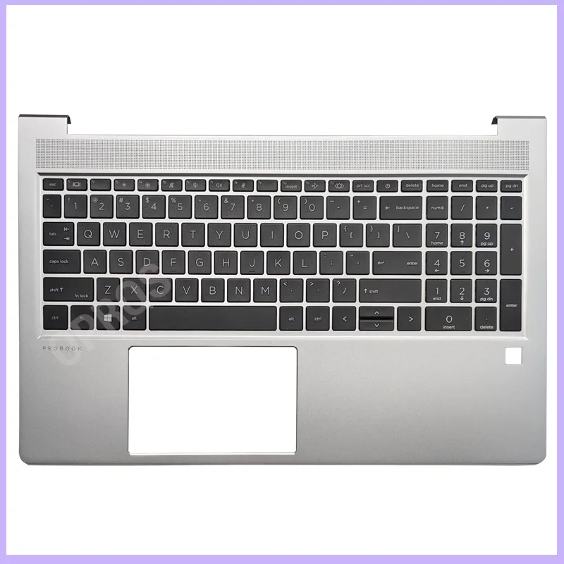 Фото НОВИНКА ДЛЯ ноутбука HP ProBook 450 G10 (НЕ 455 G10) США/испанская/латинская клавиатура, верхний чехол для упора для рук №2