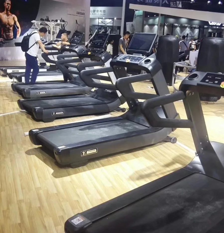 

Gym Commercial Running Machine Electric AC Motor Cardio LED Treadmill