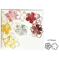 small grass leaves flower series metal cutting dies stencil for diy scrapbooking album decor embossing handmade paper cards gift