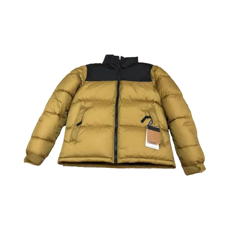 Winter High Quality Down Jacket 1996 Fashion Men's Women's Couple Style Thick Warm Jacket Bread Jacket Yellow Down Jacket