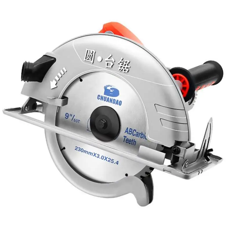 

10 inch electric circular saw handheld high-power portable flip-free dust-free table saw woodworking decoration cutting machine