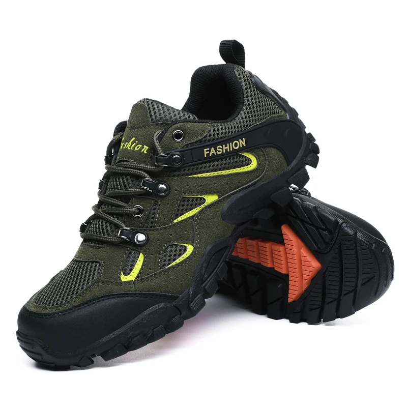 2022Summer Hiking Shoes Men Breathable Sport Shoes Male Soft Mesh Sneakers Winter Outdoor Sport Shoes Breathable Autumn Trekking