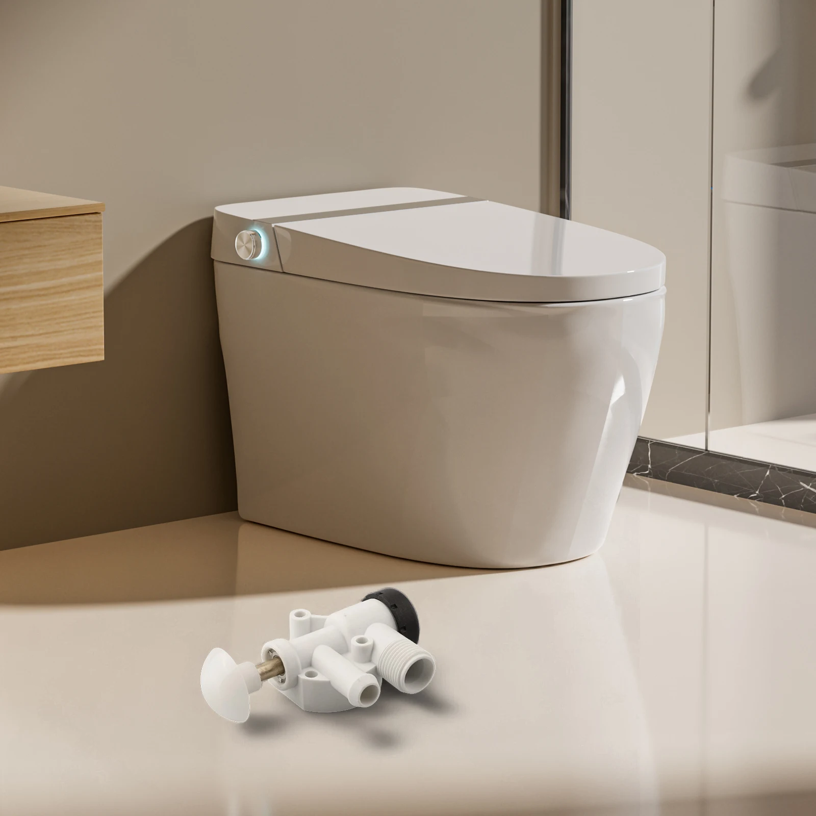 Фото 385314349 Комплект для ремонта ножного клапана смывного механизма туалета VacuFlush для автодомов Sealand: запасные части и аксессуары №5