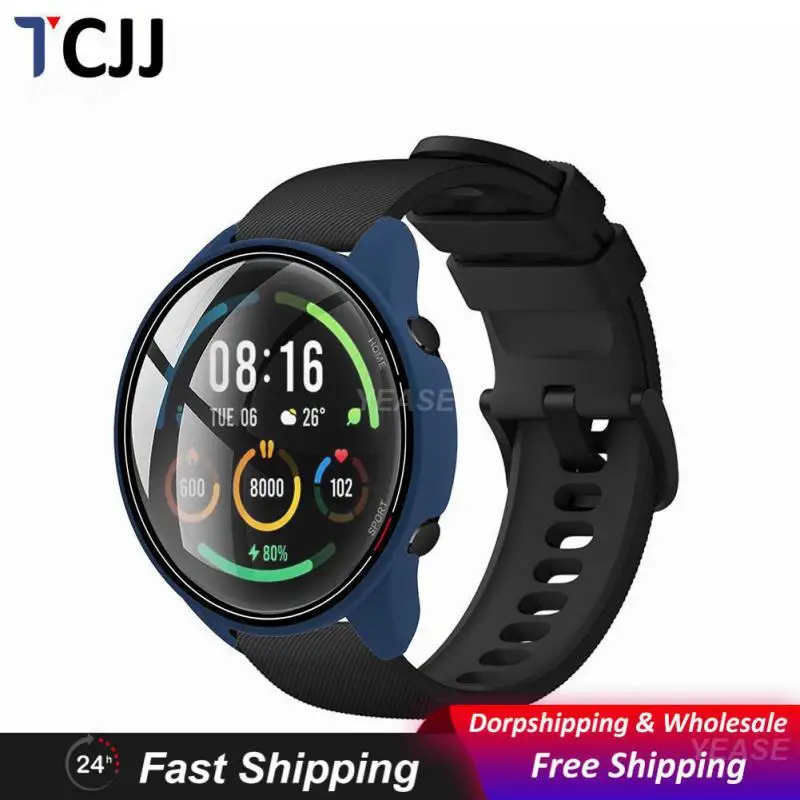 

Watch Protective Cover Pc Tempered Film Color Smart Accessories For Watch Watch Case Smart Watch Sports Protective Case