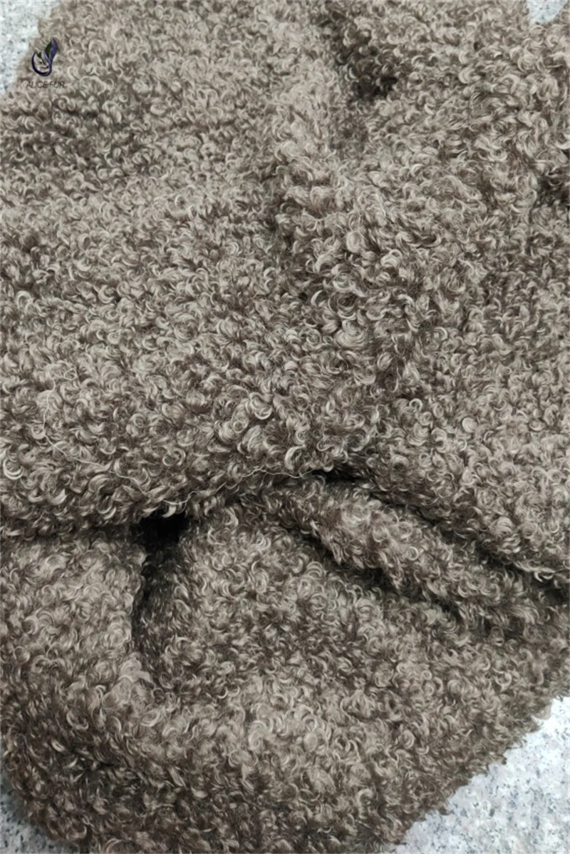 Пушистая мягкая ткань из искусственного кудрявого меха искусственные короткие