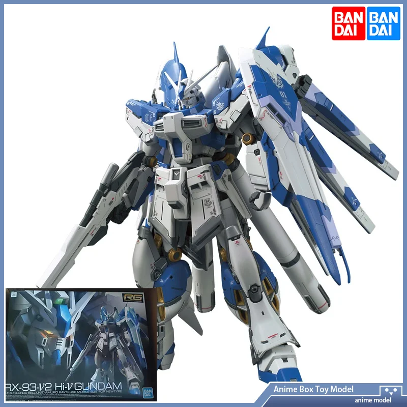 

[In Stock] Original BANDAI SPIRITS RG 36 1/144 RX-93-ν2 Hi-ν Gundam Mobile Suit Gundam Char's Counterattack Beltorchika's