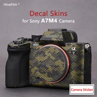 for sony a7 ii iii iv siii camera premium decal skin for zve10 a7iii a7siii a7iv camera anti scratch cover film sticker