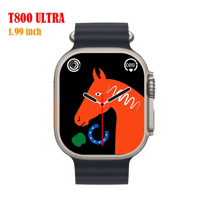 

T800 Ultra Smart Watch Series 8 1.99 inch Men Women Sports Heart Rate Bluetooth Call Wireless Charging Smart Watch