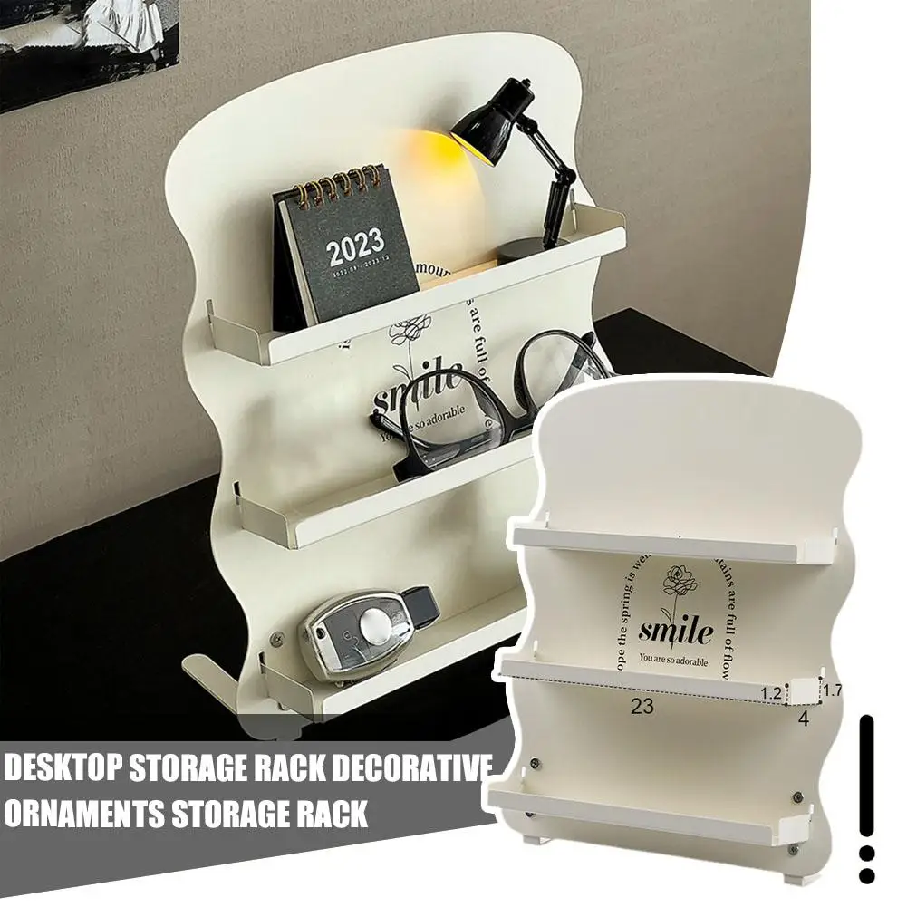 

Desktop Storage Rack Decorative Ornaments Storage Rack Model Toy Accessories House Organizer Home Box Bookshelf Decor Y7h9