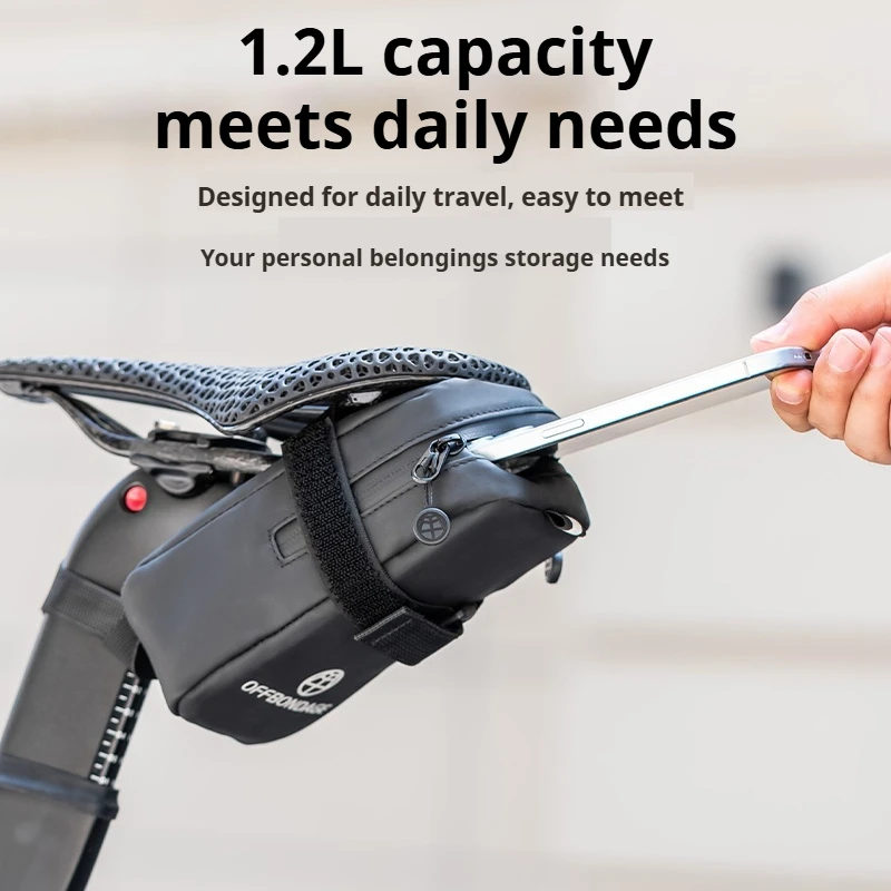 Седельная Сумка Для Внедорожного Велосипеда — Боковая С Верхней Стойкой Трубок