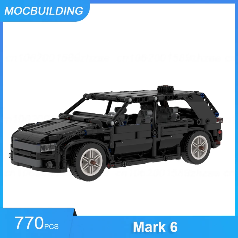 

MOC Building Blocks Mark 6 Model DIY Assemble Bricks Transportation Cars Educational Creative Children Toys Kids Gifts 770PCS