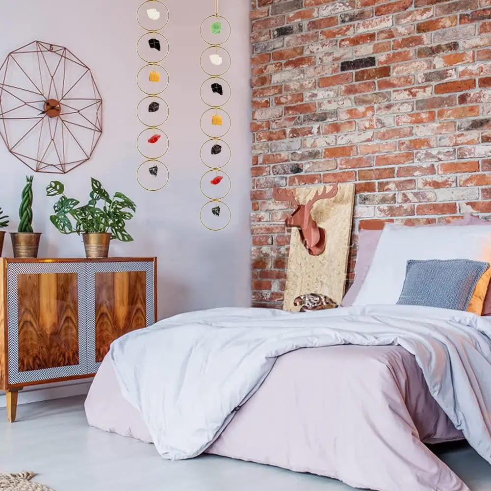 

Подвеска в виде колокольчика, Креативные Круглые Кольца, переносной подвесной подарок из искусственного кристалла для медитации с окошком