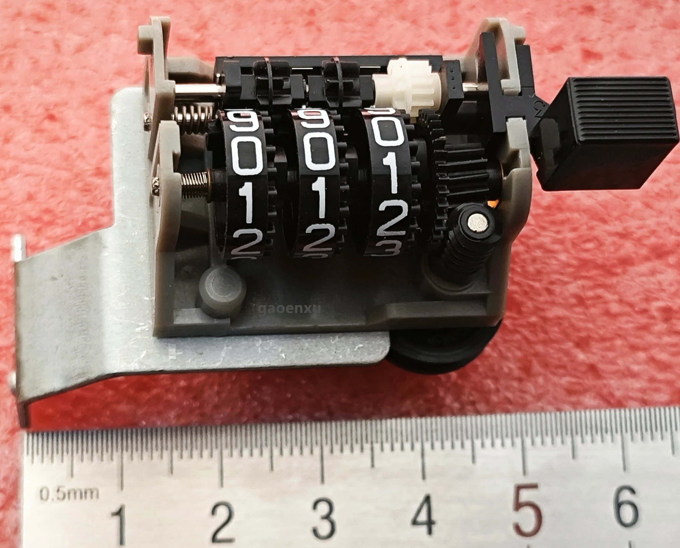 

1 шт. счетчик с квадратной ручкой с железной рамкой Ymcgfy для записывающего проигрывателя с тремя позициями