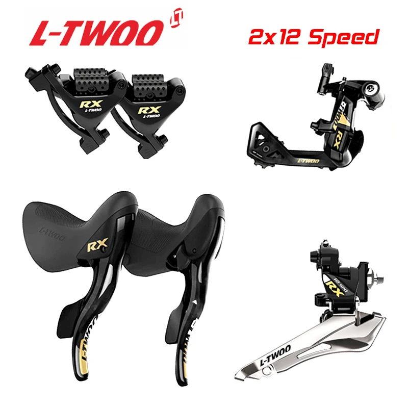 

Задние переключатели LTWOO RX12 2x12s GTR 1x1 2 скорости дорожного фрикционного тормоза из углеродного волокна для Shimano R7170 R8170