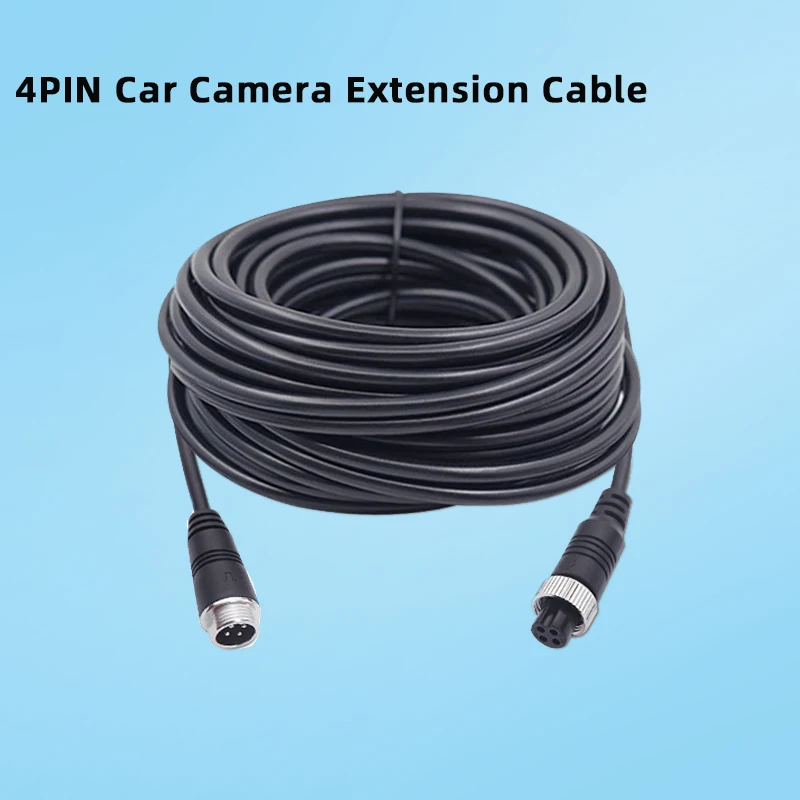 

3M 5M 10M 15M 20M 4PIN Extension Cable for Car Monitor Rear Camera