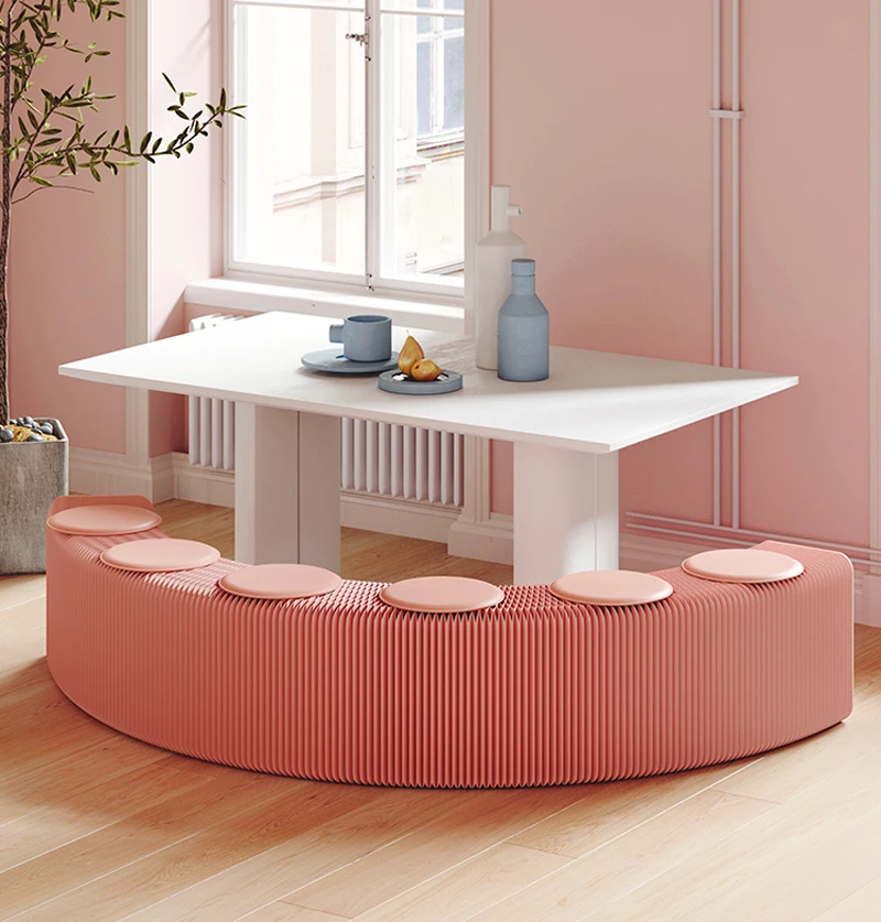 

Adjustable Length Foldable Multi-person Furniture Bench Shape Changeable Creative Fashion Stool Outdoor Portable Stool