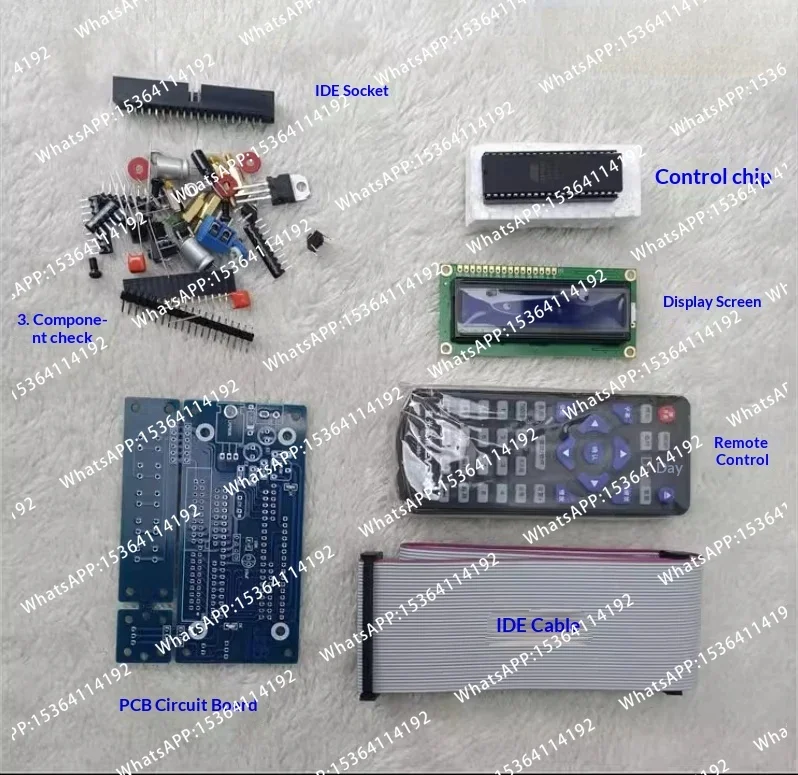 Фото Комплекты контроллеров для оптических приводов CD-ROM/DVD-ROM IDE, DIY-плееры, CD-приводы, проигрыватели компакт-дисков №5
