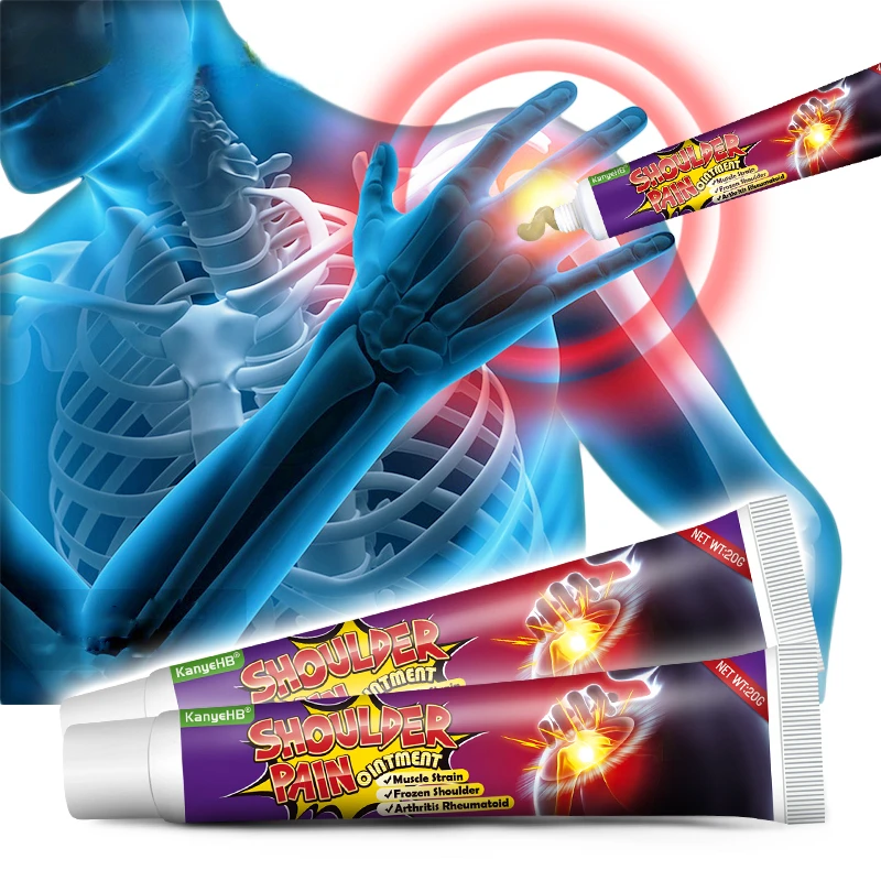 

Shoulder Joint Pain Cream Massage Cream Neck Pain Arthritis Ointment Relax Muscles Heat Neuropathic Pain Back Ache Health Care