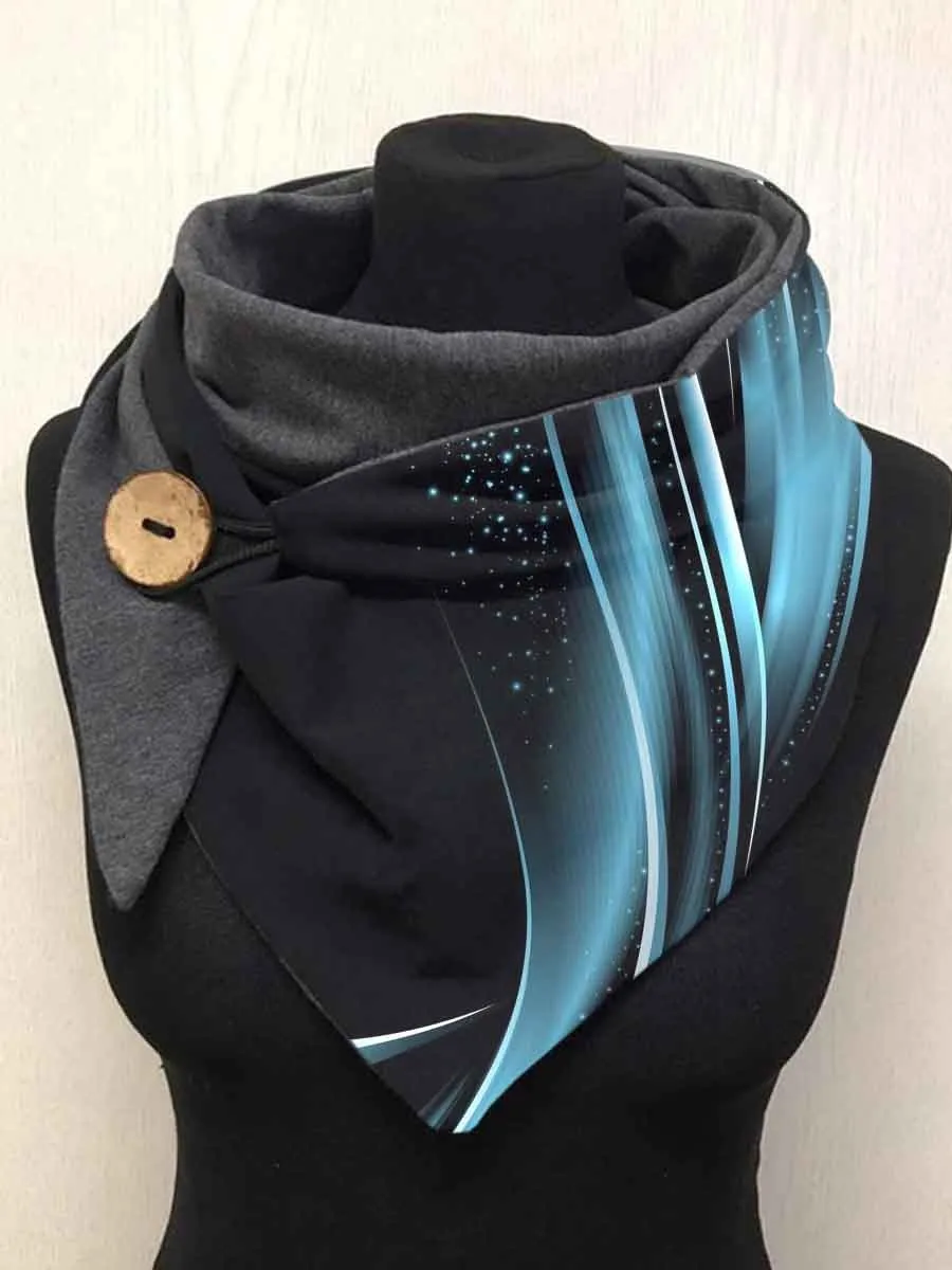 Одежда Pdmcms, женский платок с художественным принтом