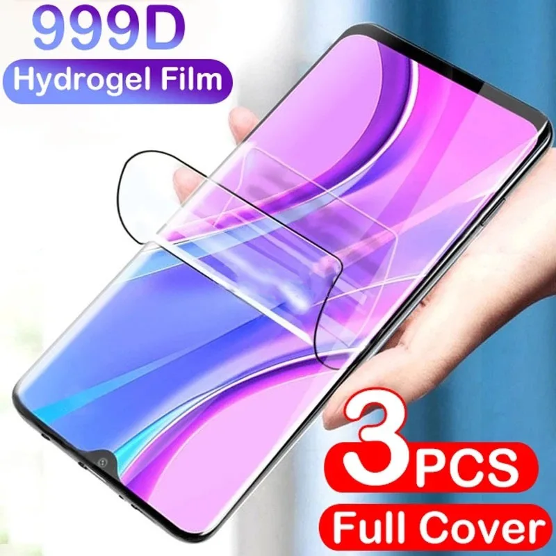 

3PCS HD Protection Hydrogel Film For Oukitel C32 6.52" OukitelC32 Screen Protective Protector Cover Film