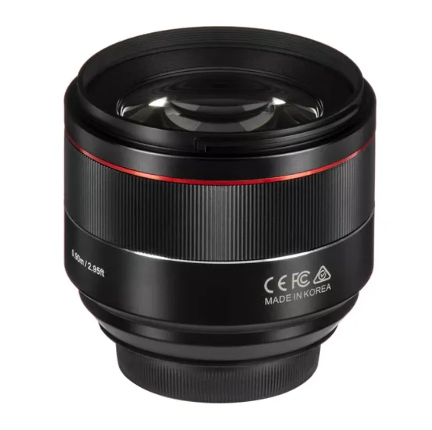 Объектив для камеры Samyang af85 мм F1.4 EF с автофокусом двигателем DLSM AF полноразмерная